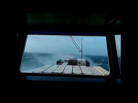 Видео: Открытое пространство. Встречная волна / Open Stormy Space. Crossing the Waves. Direction - North