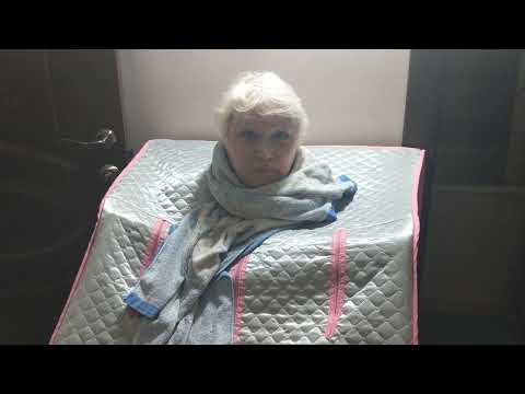 Видео: Портативная сауна Купила себе для удовольствия.