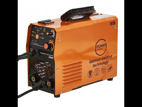 Видео: Powercraft P MIG-300 MINI. А где дежурка? В рулончике)))