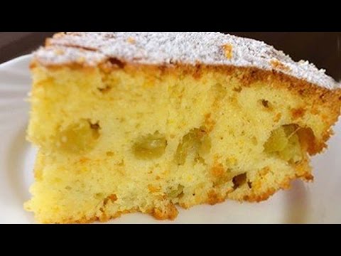 Видео: Пирог с виноградом.
