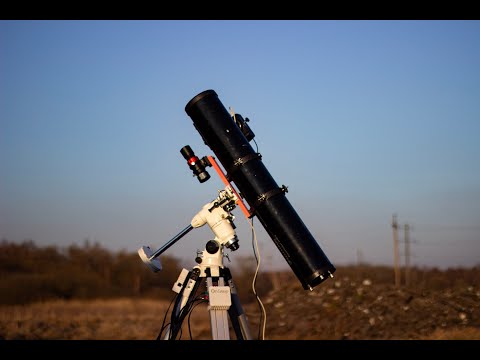 Видео: Фотографировал галактику Вертушка (M101) на телескоп Celestron 114900