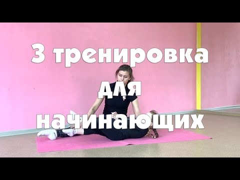 Видео: Художественная гимнастика для начинающих: 3 тренировка 1 этапа