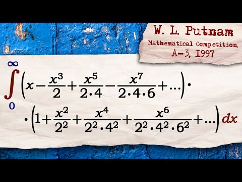 Видео: Странный интеграл из олимпиады (Putnam, 1997)