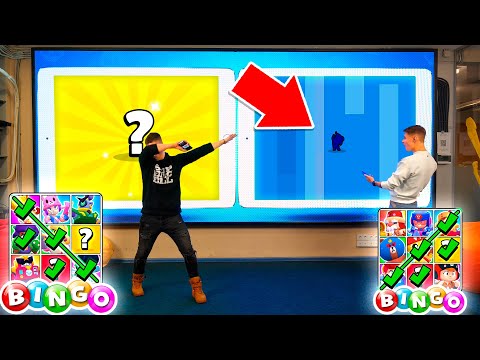 Видео: ВПЕРВЫЕ С ХОЛДИКОМ БИНГО НА БОЛЬШИХ ПЛАНШЕТАХ!!!