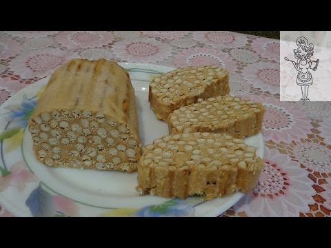 Видео: Рулет без выпечки из сладкой ванильной соломки