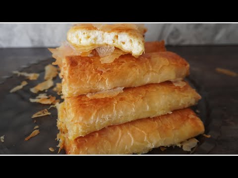 Видео: Хрупкави банички със сирене, винаги вкусни и сполучливи.