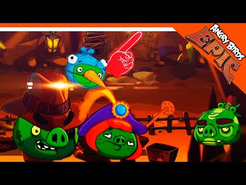 Видео: 🐷 ИГРАЕМ ЗА СВИНЕЙ 🐦 Angry Birds Epic (Злые Птицы) Прохождение