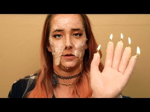 Видео: ЛИЦО в ГОРЯЧЕМ ВОСКЕ и ОГНЕННЫЙ МАНИКЮР !Вот это МАКИЯЖ ! - Дженна Марблс