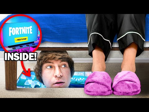 Видео: Я построил секретную игровую комнату, чтобы прятаться от сестры