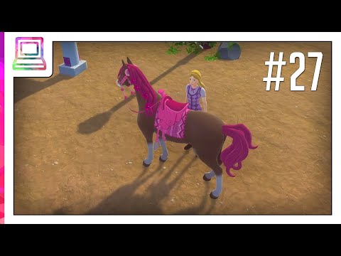 Видео: Конные тропы Барби (часть 27) (игра о лошадях)