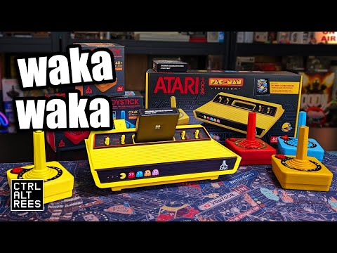 Видео: Знакомство с НОВОЙ версией Atari 2600+ Pac-Man Edition