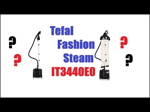 Видео: Вертикальный отпариватель Tefal Fashion Steam IT3440E0