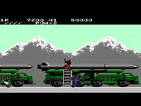 Видео: Green Beret / Rush’n Attack (Зелёный берет или Русская атака)  - Денди - Прохождение