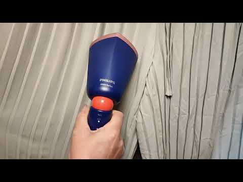 Видео: Как отпарить плиссированную ткань? Отпариватель PHILIPS Серии 5000 STH5030/20. Тест отпаривателя