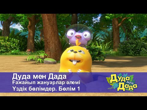 Видео: Дуда мен Дада. Ғажайып жануарлар әлемі. Үздік бөлімдер. Бөлім 1 - Мультфильмдер