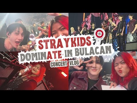 Видео: Straykids доминируют в концертном видео в Булакане | Rhickie Mae