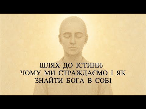 Видео: Шлях до істини: чому ми страждаємо і як знайти Бога в собі?