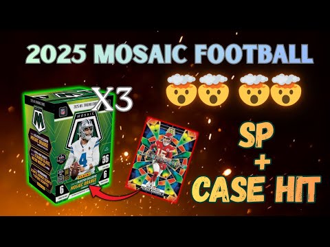 Видео: 🚨🚨 Розничный мозаичный футбол просто великолепен!! Футбольные бластеры Panini Mosaid 2025 года