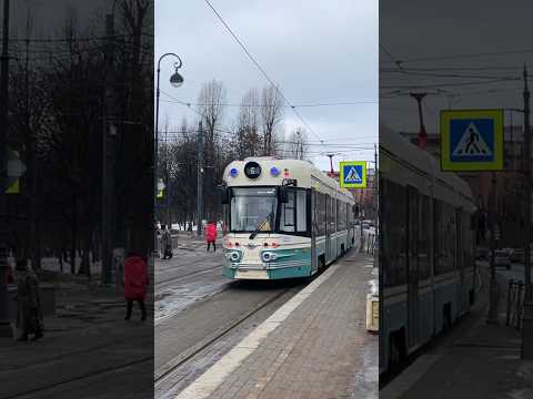 Видео: 71-431Р «Достоевский» №3102 отправляется с остановки «ст.м.Горьковская», следует по 6 маршруту.