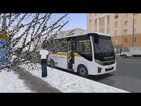 Видео: OMSI2,Чистогорск,Паз 320405 вектор некст,маршрут 11+музон