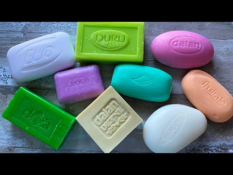Видео: ASMR Soap cutting | Soap Carving|Резка мыла  | ASMR