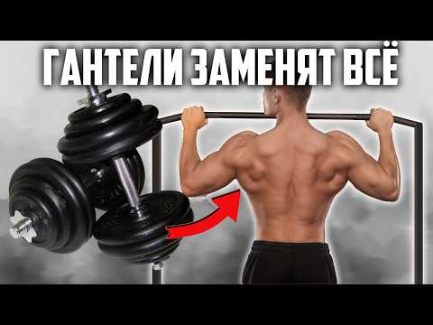 Видео: ГАНТЕЛИ ЗАМЕНЯТ ЛЮБОЕ УПРАЖНЕНИЕ!