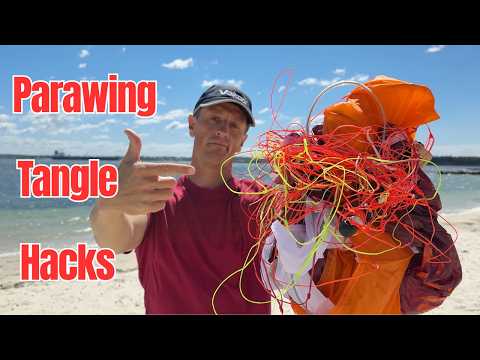 Видео: Parawing пошёл не так — как распутать стропы