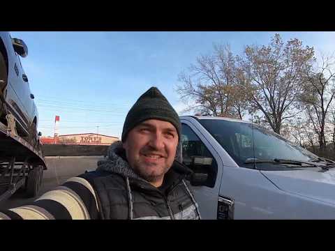Видео: Переоборудование пикап трака Ford F350 Super Duty. Подготовка к работе. Крепление 5го колеса.