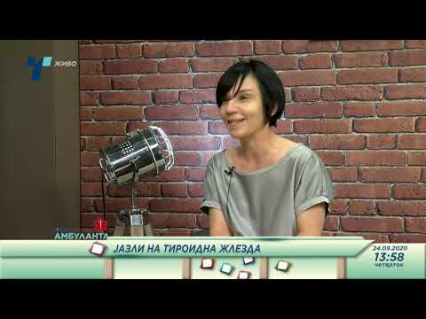 Видео: м-р д-р Билјана Црцарева, специјалист : Јазли на тироидна жлезда