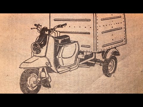 Видео: Инструкция по эксплуатации мотороллера Муравей. 1986 г. Скан.