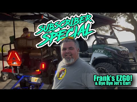 Видео: EP 127 — Специальный выпуск для подписчиков — EZGO RXV Фрэнка и прощай тележка Kandi от Jet!