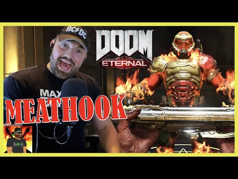 Видео: Doom Guy — мой герой!! | DOOM Eternal OST 54 — Meathook (Slayer Gate) | РЕАКЦИЯ