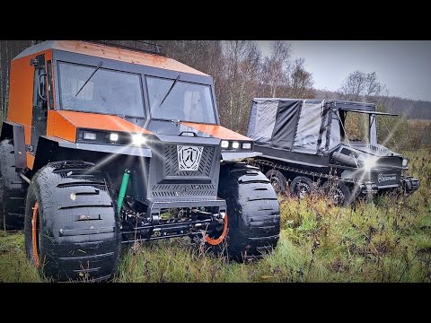 Видео: Булат и Финист: на гусеницах и колёсах
