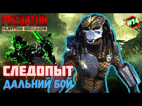Видео: Predator Hunting Grounds ➤ СЛЕДОПЫТ дальний бой ➤ ОХОТА #74 #predator