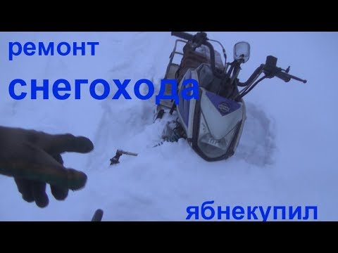 Видео: не покупайте снегоход Динго