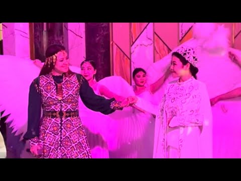 Видео: Юлия Руцкая заводит невесту на кызузатуу под “Аппак сүйүү”