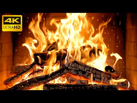 Видео: 🔥 24/7 Звуки КАМИНА – Горящие Поленья и Треск для Глубокого Отдыха и Уюта (Fireplace 4K)