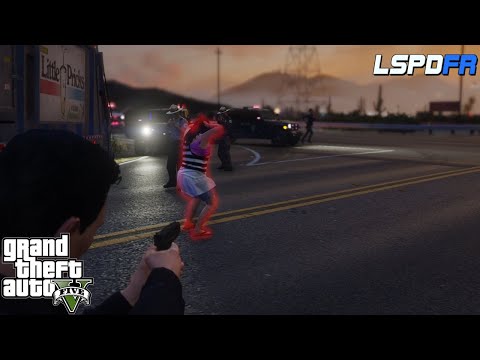 Видео: Она угнала мусоровоз 🚛 | Патруль LSPD GTAV