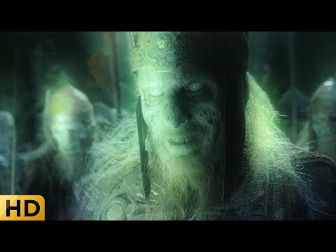 Видео: Арагорн призывает мертвых исполнить клятву. Властелин колец: Возвращение короля.