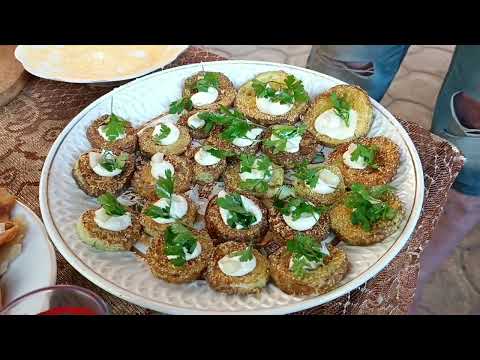 Видео: кабачки на кукурузной муке