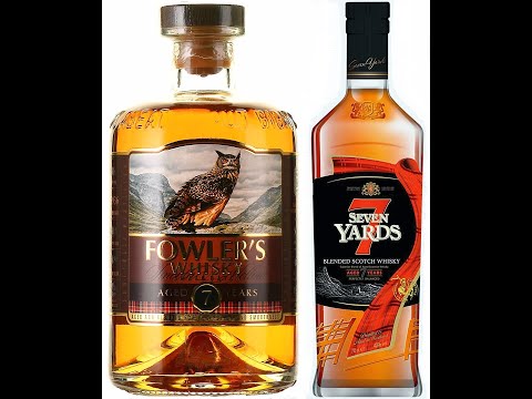 Видео: Сравнение Whisky Fowler's 7лет с Whisky Seven Yards 7лет.