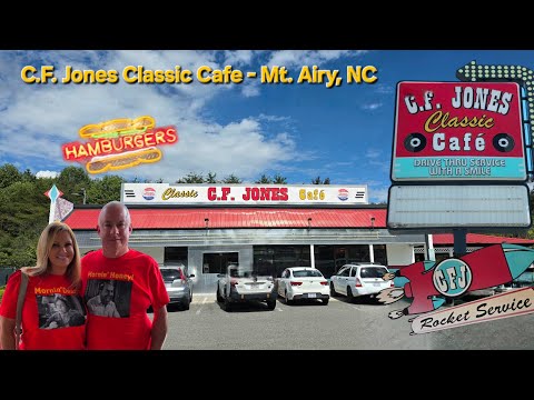 Видео: C.F. Jones Classic Cafe — Маунт-Эйри, Северная Каролина