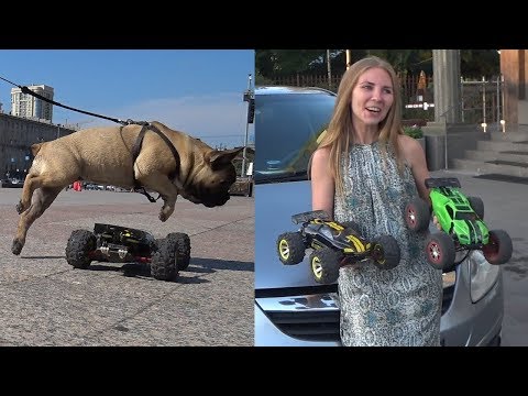 Видео: Питер Дадим новичкам мощные радиоуправляемые модели и посмотрим что получится) TRAXXAS E-REVO RC CAR