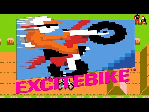 Видео: Excitebike nes 1984 ► Ретро прохождение!