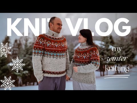 Видео: vlog 5/24 | итоги января и планы на февраль 🧶 довязала свитер Alasuq | организую совместное вязание