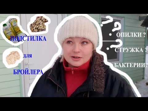 Видео: ПОДСТИЛКА ДЛЯ БРОЙЛЕРА. СТРУЖКА. ОПИЛКИ. БАКТЕРИИ.