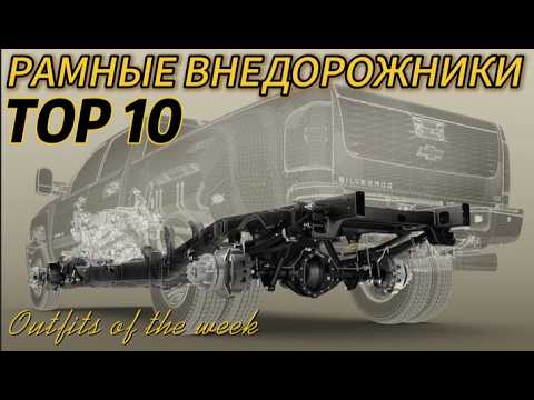 Видео: ПОКОРИТЕЛИ БЕЗДОРОЖЬЯ: ТОП 10 рамных внедорожников всех времён.