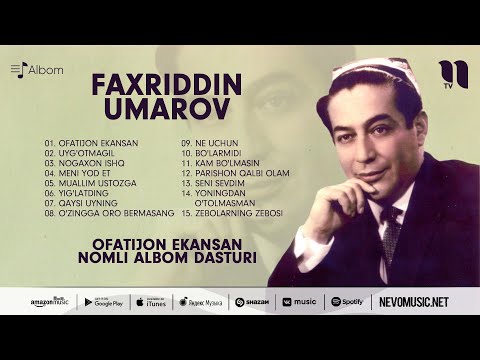 Видео: Фахриддин Умаров - Офатижон экансан номли албом дастури