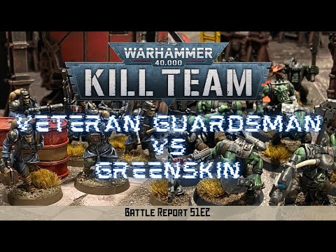 Видео: Боевой отчёт Kill Team 2021 S1E2 Ветеран Гвардии против Зеленокожих