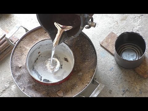 Видео: Плавлю алюминий из проводов